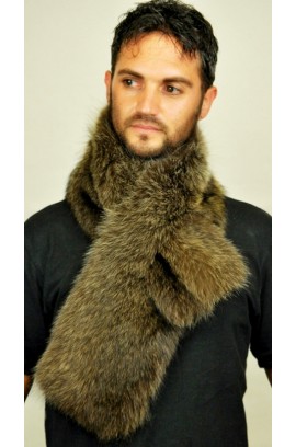  Raccoon Fur Scarf  